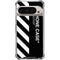 Black and White Stripes Pixel 9/9 Pro Clear Case